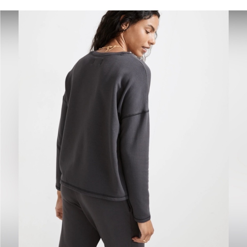 Madewell Superbrushed Easygoing Sweatshirt Size XXS - Picture 2 of 5